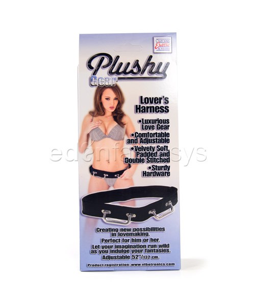 Plushy gear lover's harness