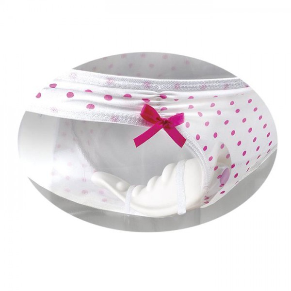 Fetish Fantasy Elite Polka Dot Vibrating Panty — image 4 of 7