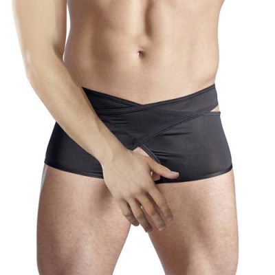 Svenjoyment open crotch wrapover brief