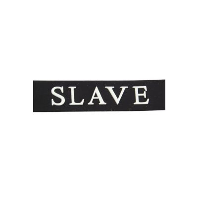 Love In Leather Adjustable Silicone Slave Collar