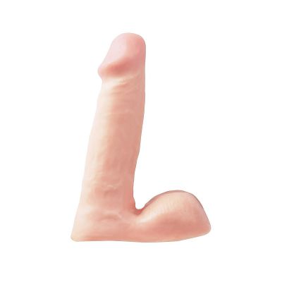 Basix Rubber Works 6 inch Suction Cup Dong Flesh