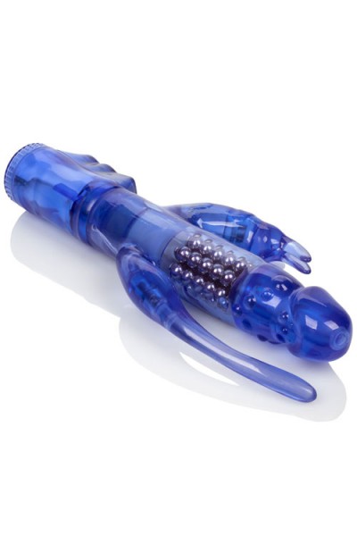 California Exotic Triple Stimulation Rotating Beaded Rabbit Vibrator