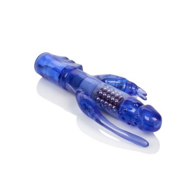 California Exotic Triple Stimulation Rotating Beaded Rabbit Vibrator