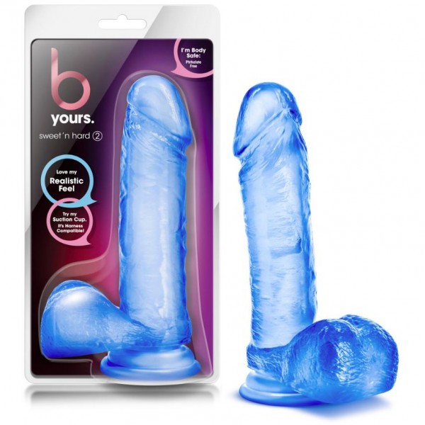Blush Novelties B Yours Sweet 'n Hard 2 Suction Cup 6.25"
