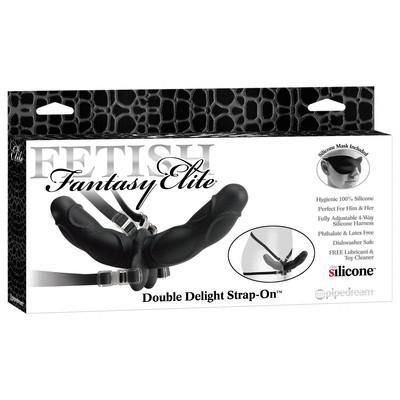 Fetish Fantasy Elite Double Delight Strap On Black