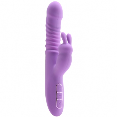 Thrusting Rotating Silicone Rabbit Vibrator It s Warming