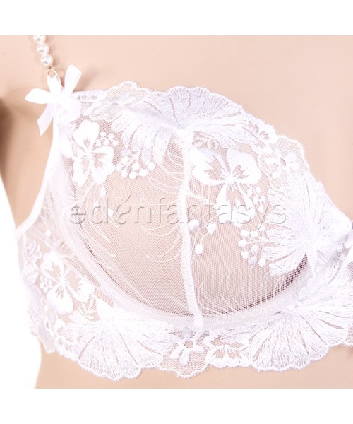 Iridescence bra and thong