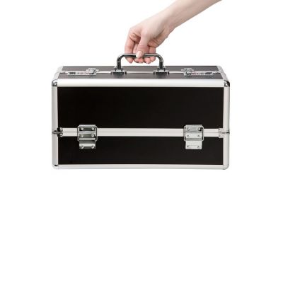 BMS Large Lockable Black Vibrator Case