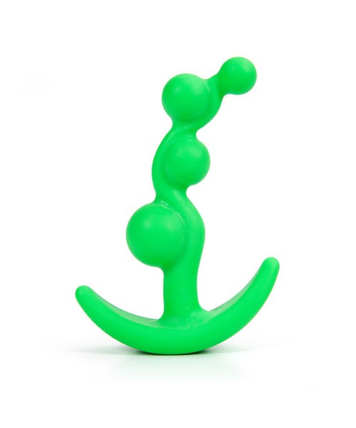 Eden beaded silicone mini plug