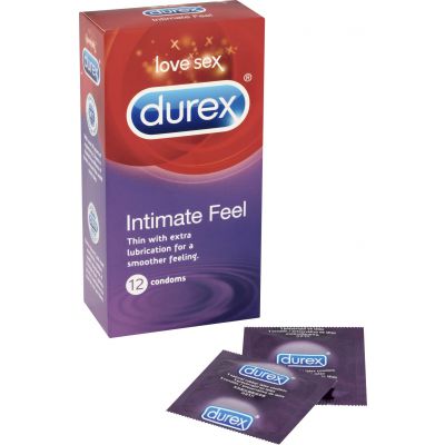 Durex Intimate Feel Thin Condoms 12 Pack
