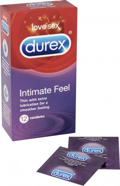 Durex Intimate Feel Thin Condoms 12 Pack