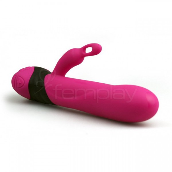 Bonnie & Clyde - Silicone Rechargeable Rabbit Vibe with Remote Control