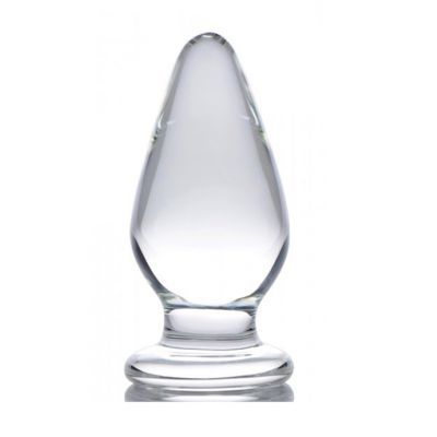 Ember Weighted Tapered Anal Plug Clear