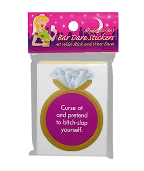 Bride-to-Be Bar Dare Stickers — image 3 of 3