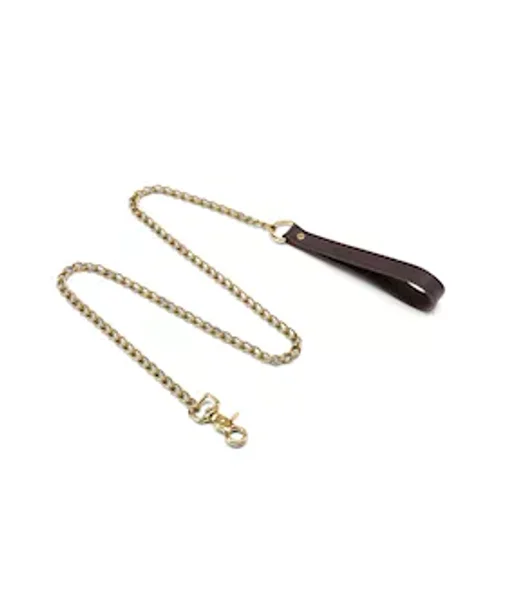 Coco de Mer Leather Lead Brown — image 5 of 6