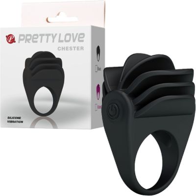 Pretty Love Chester Cockring Black