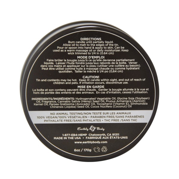 Earthly Body Suntouched Hemp Candle