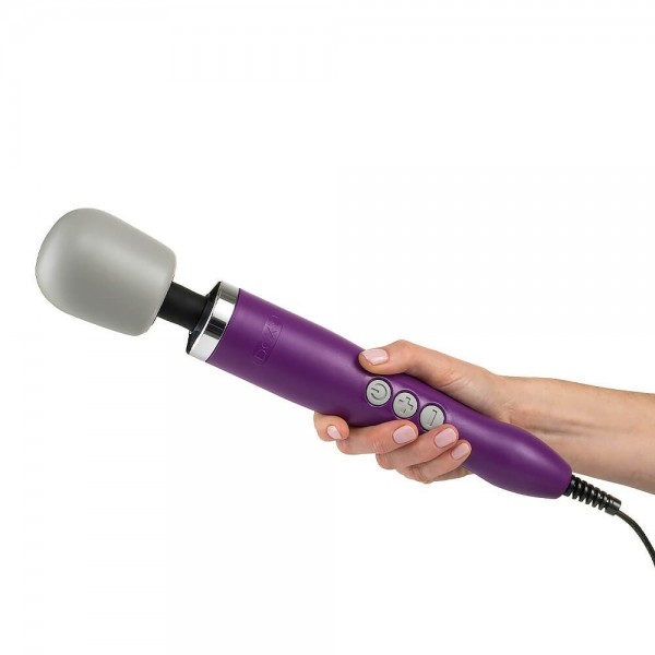 Doxy Massager Mains Operated Wand Purple