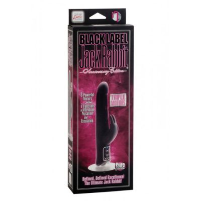 Black Label Jack Rabbit Vibrator Anniversary Edition
