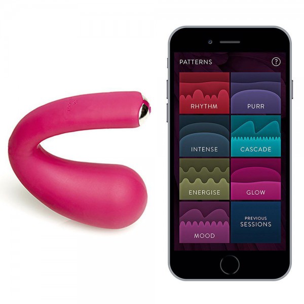 Je Joue Dua V2 Partner-Controlled 8.25" G-Spot & Clitoral Vibrator