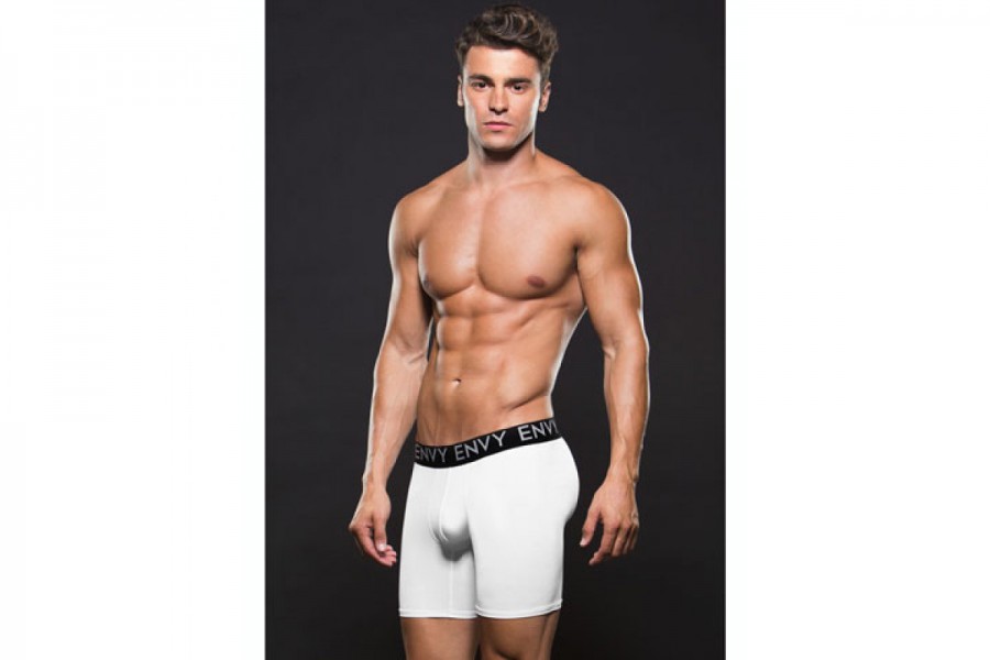 Envy E046 Microfiber Low Rise Logo Athletic Boxer