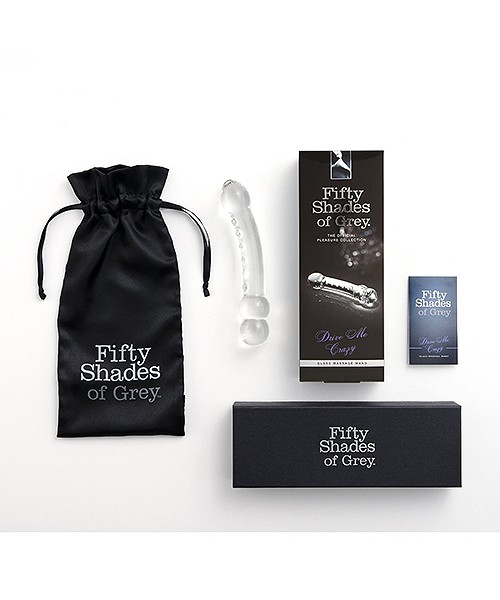 Fifty Shades of Grey Drive Me Crazy Glass Massage Wand