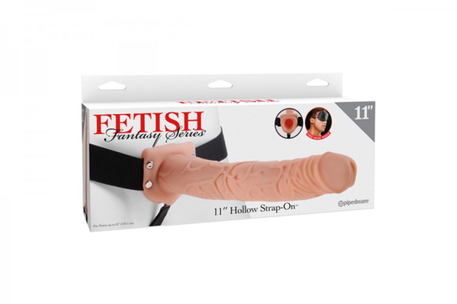 Fetish Fantasy 11 inch Realistic Hollow Strap On