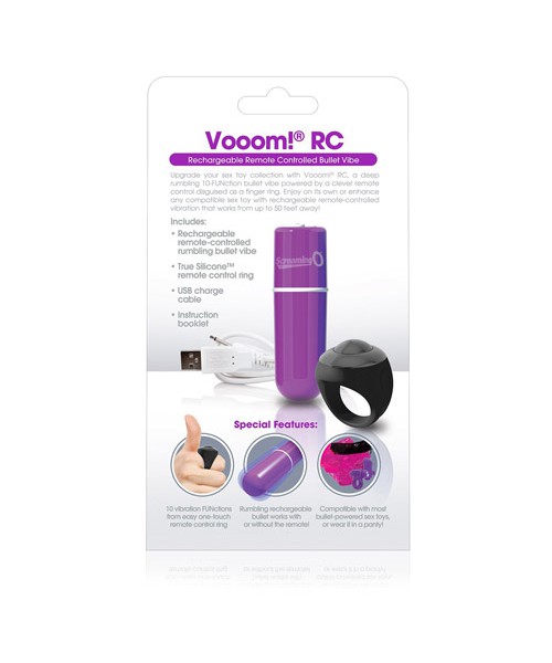 Charged vooom remote control bullet