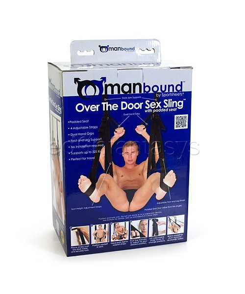 Manbound over door sex sling