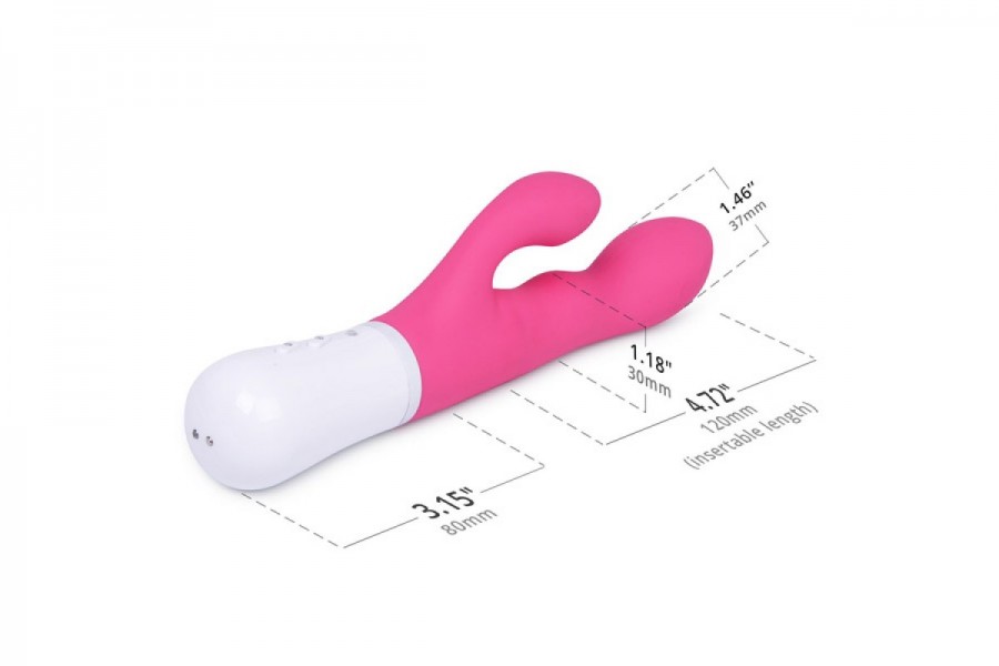 Lovense Nora App Controlled Rotating Rabbit Vibrator