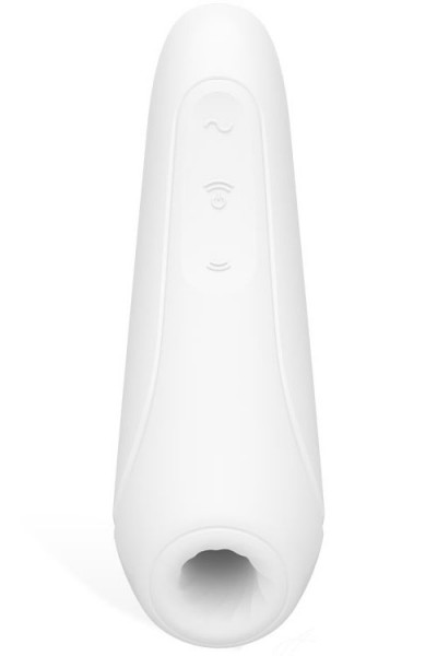 Satisfyer Curvy 1 Plus Air Pulse Clitoral Stimulator With Vibration & App