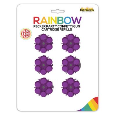 Pecker Confetti Gun Replacement Cartridges