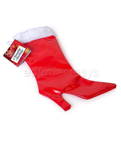 Naughty heel stocking