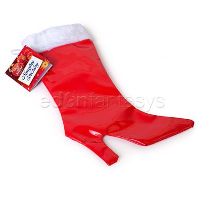 Naughty heel stocking
