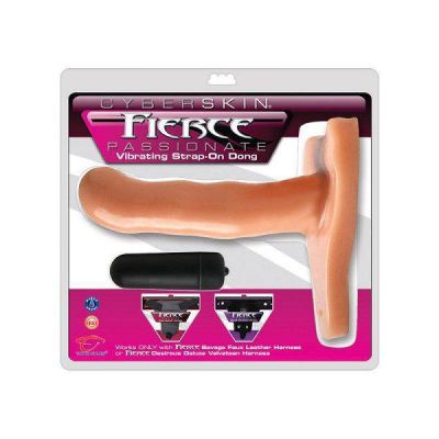 Fierce Passionate Vibrating Strap On Dong