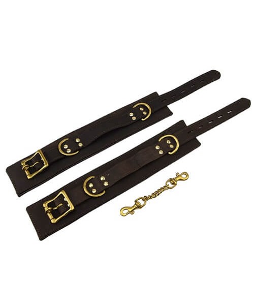 BOUND Nubuck Leather Ankle Restraints — image 5 of 10