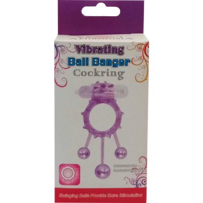 Vibrating Ball Banger Cockring
