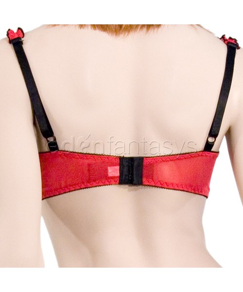Mesh bra and thong