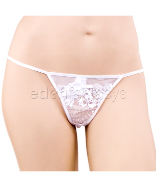 Iridescence bra and thong