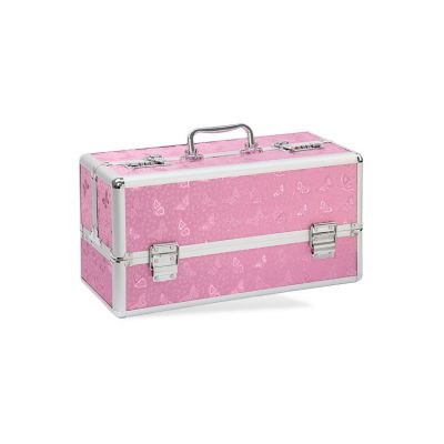 BMS Large Lockable Pink Vibrator Case