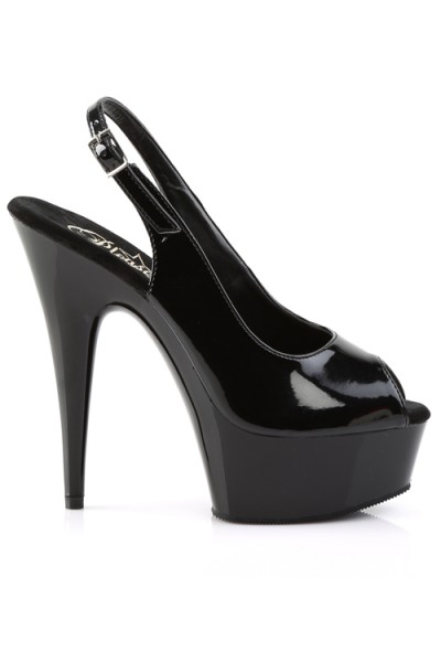 Pleaser Delight 6" Slingback Platform Sandal