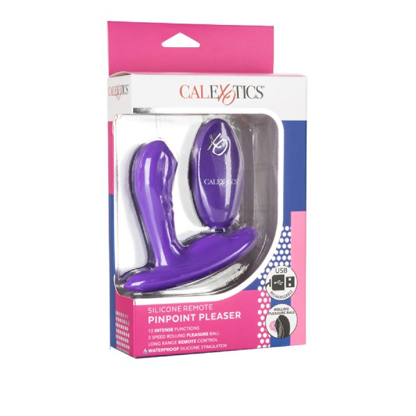 Silicone Remote Pinpoint Pleaser (Purple)