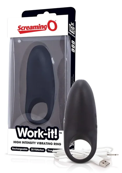 Work-it Vibrating Cock Ring — image 9 of 10