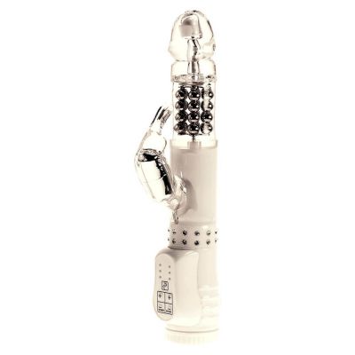 Minx White Diamond Rabbit Vibrator