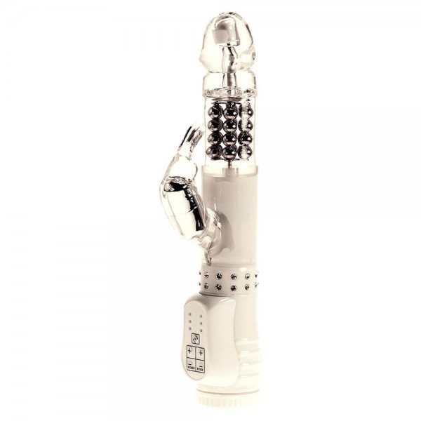 Minx White Diamond Rabbit Vibrator