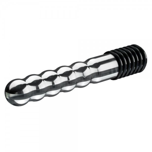 ElectraStim Bi-Polar 7 Inch Electrosex Wave Metal Dildo