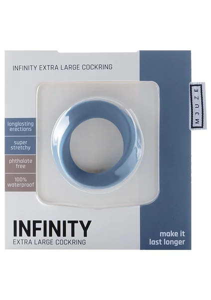 Infinity - XL Cockring (Blue) — image 7 of 8