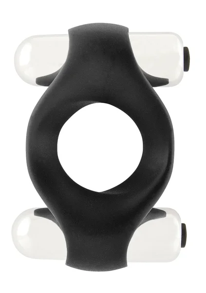 Infinity - Double Vibrating Cockring (Black) — image 9 of 11