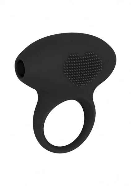 BARON Vibrating Cockring (Black) — image 6 of 8