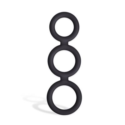 nsnovelties Super Stretchy Silicone Triple Cock Ring